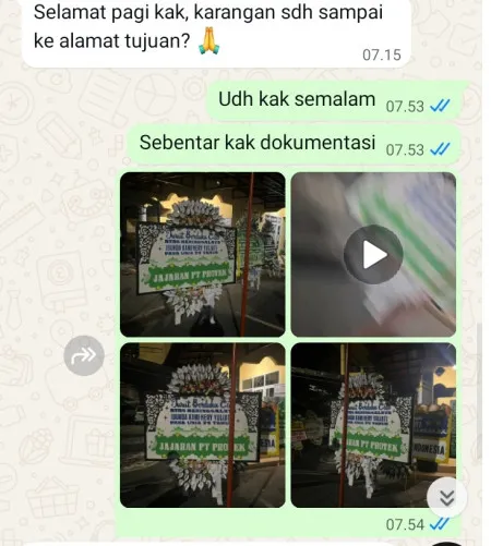 Pengiriman Papan Bunga Selamat Cibinong
