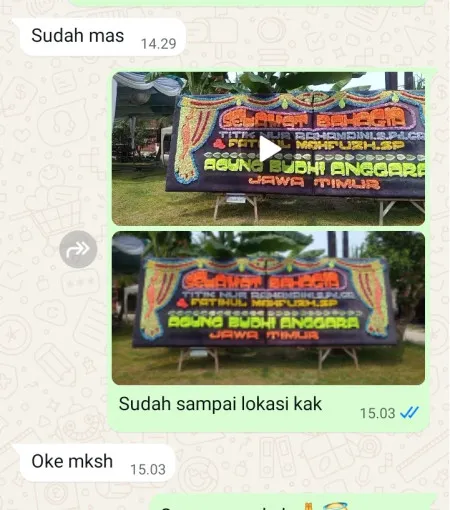 Pengiriman Papan Bunga Cibinong