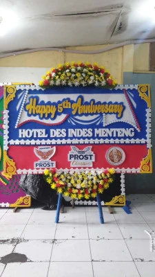 Papan Bunga di Cibinong